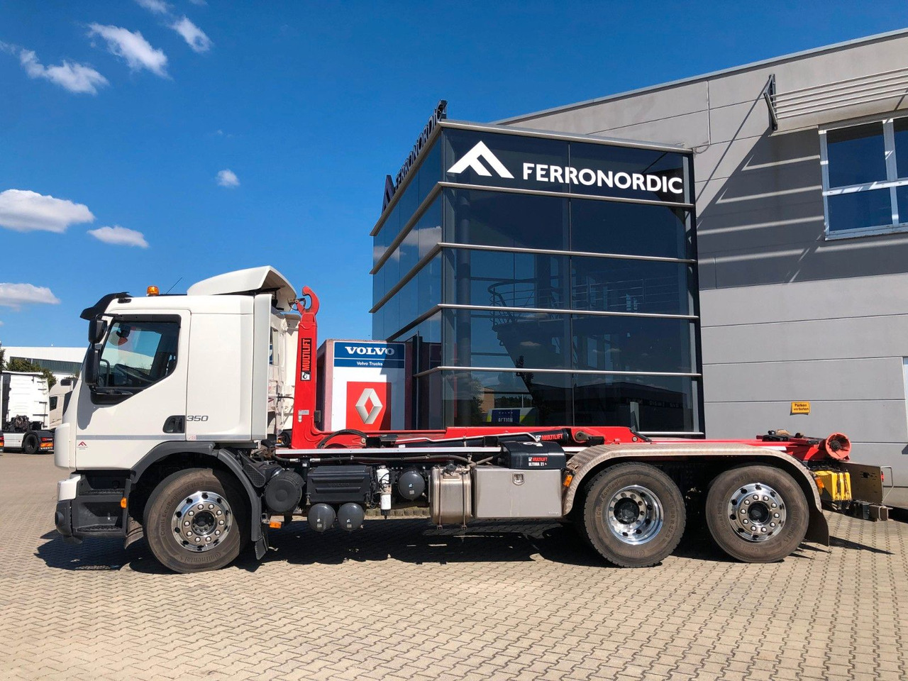 Volvo FE 350 6x2 Lenkachse*Alufelgen*HIAB*AHK*Klima - Kamion vetëngarkues: foto 3 Volvo FE 350 6x2 Lenkachse*Alufelgen*HIAB*AHK*Klima - Kamion vetëngarkues: foto 3