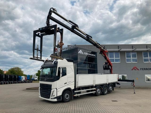 Volvo FH460 8x2 TRIDEM VLA&NLA gelenkt*FASSI F215AS.24 - Kamion me karroceri të hapur, Kamion me vinç: foto 1 Volvo FH460 8x2 TRIDEM VLA&NLA gelenkt*FASSI F215AS.24 - Kamion me karroceri të hapur, Kamion me vinç: foto 1