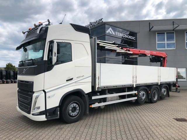 Volvo FH460 8x2 TRIDEM VLA&NLA gelenkt*FASSI F215AS.24 - Kamion me karroceri të hapur, Kamion me vinç: foto 4 Volvo FH460 8x2 TRIDEM VLA&NLA gelenkt*FASSI F215AS.24 - Kamion me karroceri të hapur, Kamion me vinç: foto 4
