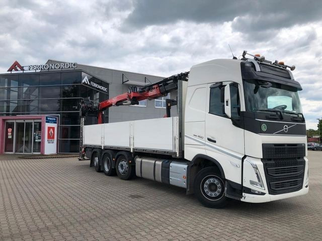 Volvo FH460 8x2 TRIDEM VLA&NLA gelenkt*FASSI F215AS.24 - Kamion me karroceri të hapur, Kamion me vinç: foto 5 Volvo FH460 8x2 TRIDEM VLA&NLA gelenkt*FASSI F215AS.24 - Kamion me karroceri të hapur, Kamion me vinç: foto 5