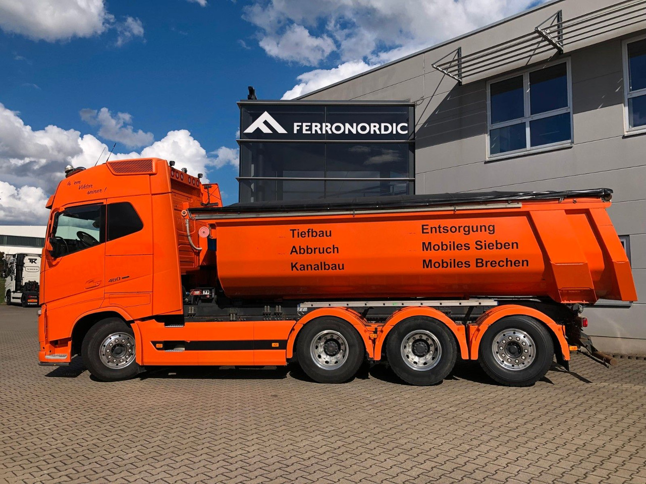 Volvo FH460 8x4 Tridem*Lift+LenkAchse*ALU*AHK*VollLuft - Kamion vetëshkarkues: foto 4 Volvo FH460 8x4 Tridem*Lift+LenkAchse*ALU*AHK*VollLuft - Kamion vetëshkarkues: foto 4