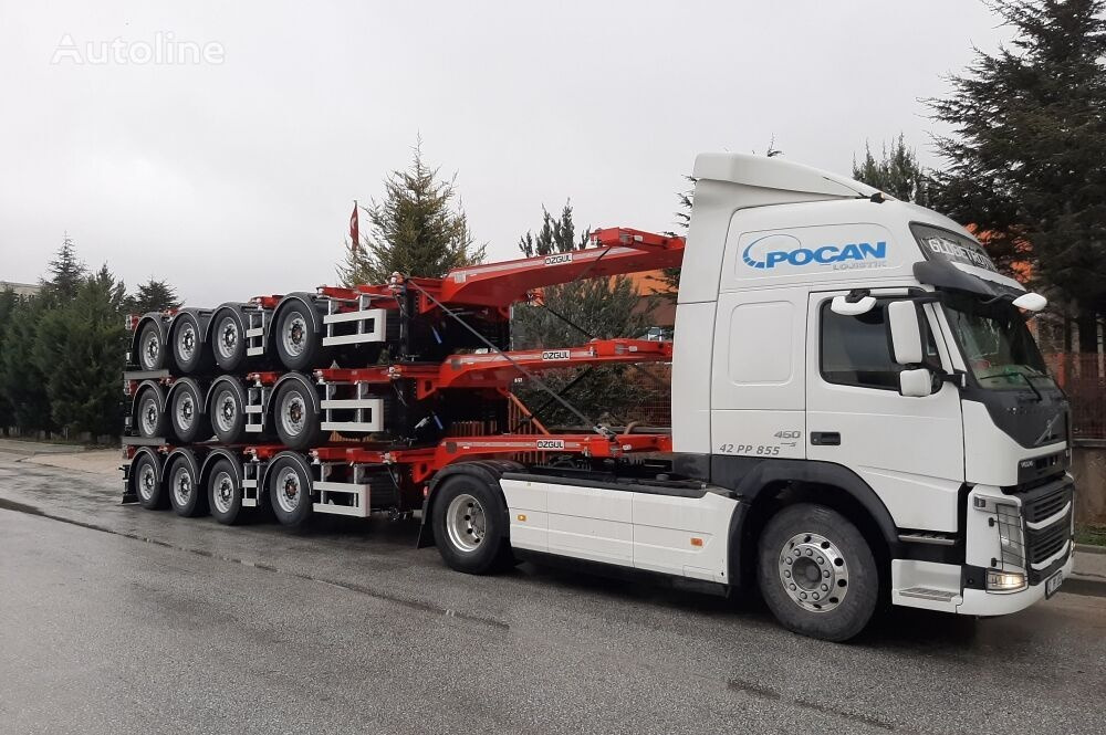 Özgül 4 AXLE HIGH CUBE CONTAINER CARRIER - Transportjer kontejnerësh/ Gjysmë rimorkio me karroceri të çmontueshme: foto 5 Özgül 4 AXLE HIGH CUBE CONTAINER CARRIER - Transportjer kontejnerësh/ Gjysmë rimorkio me karroceri të çmontueshme: foto 5