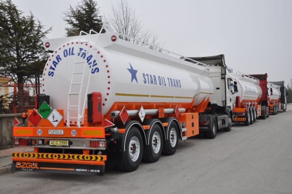 Gjysmë rimorkio me bot për transportimin e karburantit Özgül ADR BOTTLE TYPE STEEL TANKER: foto 6