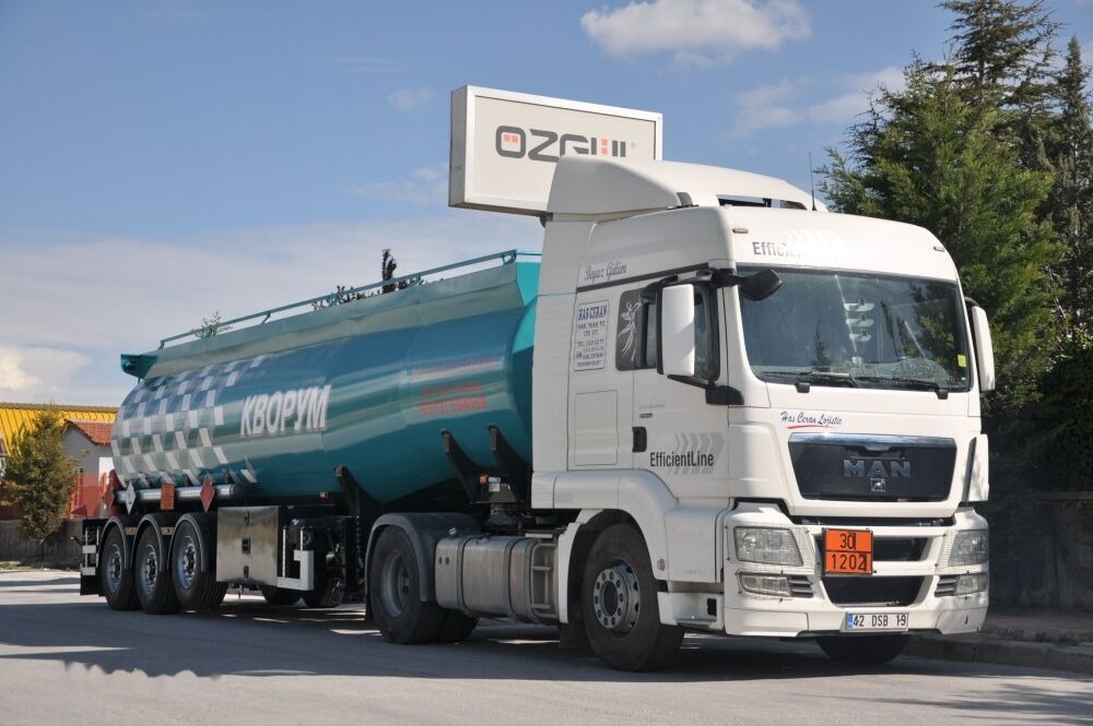 Gjysmë rimorkio me bot për transportimin e karburantit Özgül ADR BOTTLE TYPE STEEL TANKER: foto 11