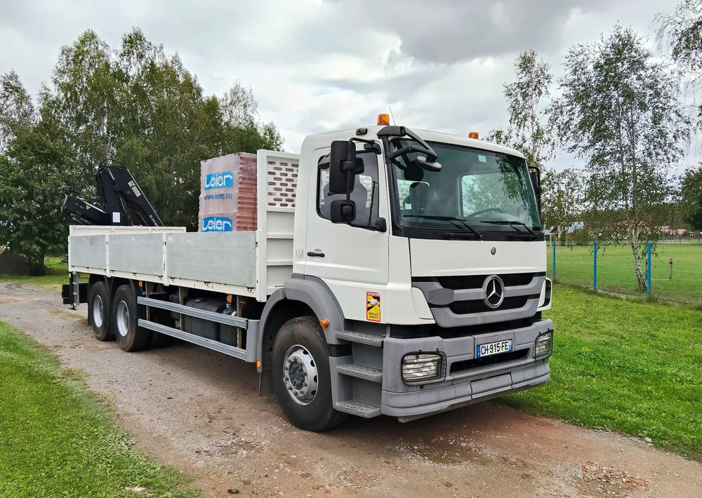 Mercedes-Benz ACTROS 2633 - Kamion me karroceri të hapur, Kamion me vinç: foto 2 Mercedes-Benz ACTROS 2633 - Kamion me karroceri të hapur, Kamion me vinç: foto 2