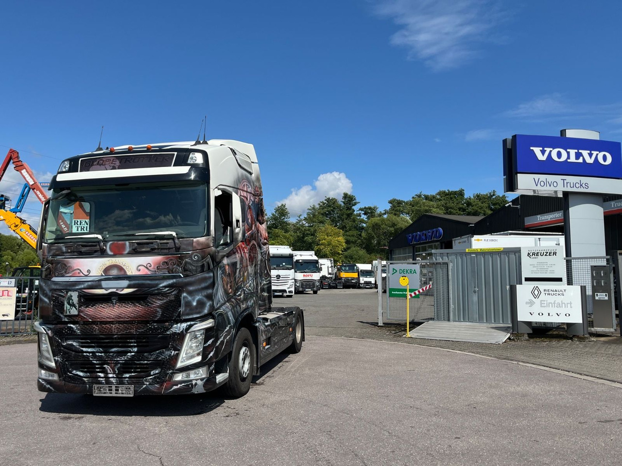 Volvo FH500 Doppelkupplung - Gjysmë-kamion: foto 1 Volvo FH500 Doppelkupplung - Gjysmë-kamion: foto 1