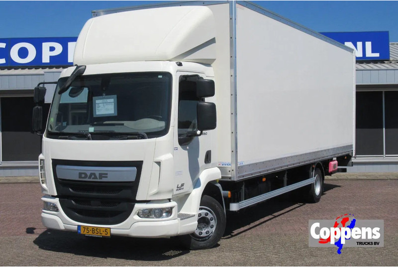 DAF LF 250 250 bak + klep + schuifzeil E6 - Kamion me tendë: foto 1 DAF LF 250 250 bak + klep + schuifzeil E6 - Kamion me tendë: foto 1