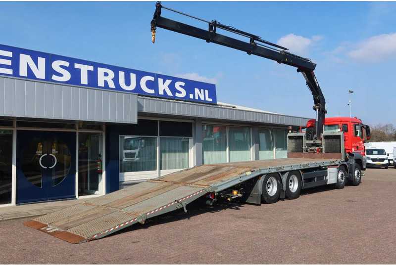 MAN TGS 35.360 8X2 Euro 6 Oprijwagen + HIAB 228 E 3 kraan. Radio grafisch + winch - Kamion me vinç: foto 3 MAN TGS 35.360 8X2 Euro 6 Oprijwagen + HIAB 228 E 3 kraan. Radio grafisch + winch - Kamion me vinç: foto 3
