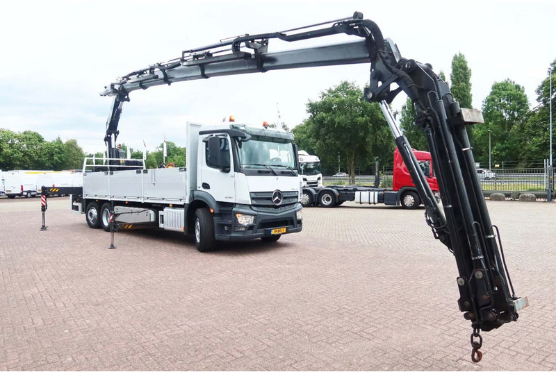 Mercedes-Benz ANTOS 2830 Kraanwagen open Laadbak Fassi F295 + FLY-JIB - Kamion me vinç: foto 2 Mercedes-Benz ANTOS 2830 Kraanwagen open Laadbak Fassi F295 + FLY-JIB - Kamion me vinç: foto 2