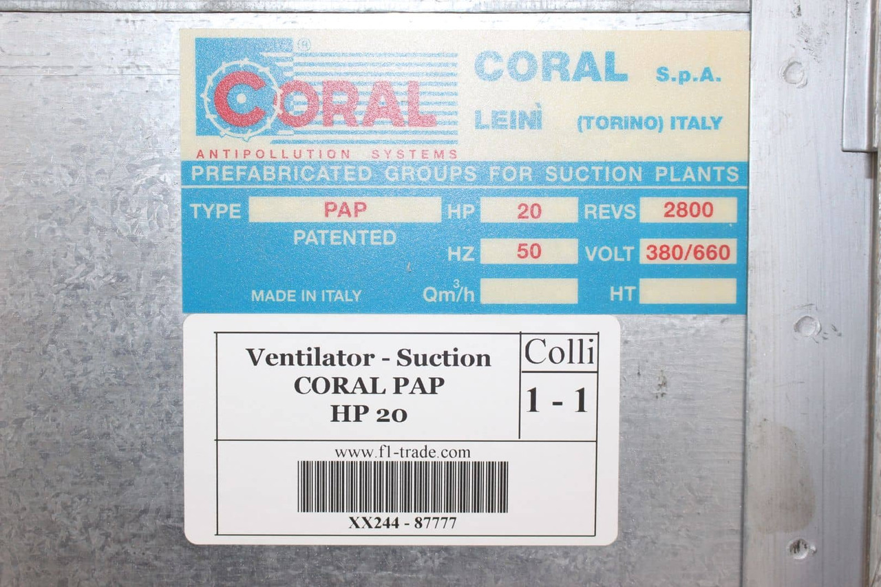 Coral PAP HP20 - Pajisje HVAC: foto 3 Coral PAP HP20 - Pajisje HVAC: foto 3