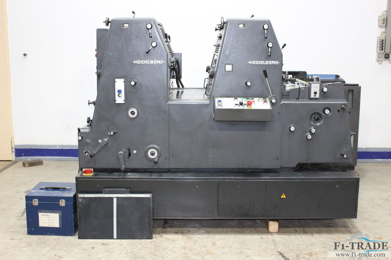 Heidelberg GTO52-2+ - Makinë për printim ofset: foto 1 Heidelberg GTO52-2+ - Makinë për printim ofset: foto 1