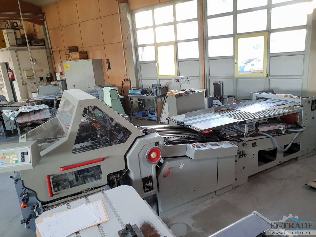 Heidelberg Stahlfolder KD 78-4-KZ - Makinë palosëse: foto 1 Heidelberg Stahlfolder KD 78-4-KZ - Makinë palosëse: foto 1