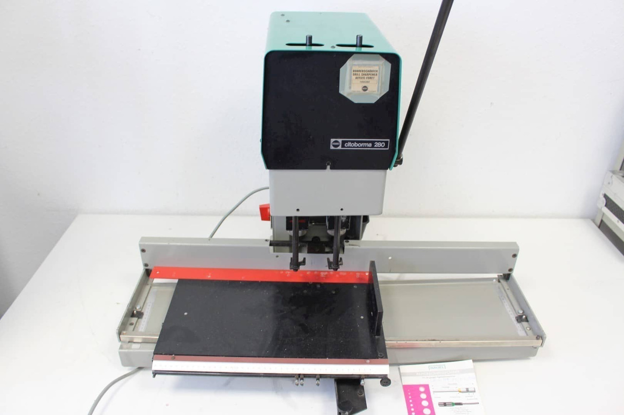 Nagel Citoborma 280b - Makinë printimi: foto 1 Nagel Citoborma 280b - Makinë printimi: foto 1
