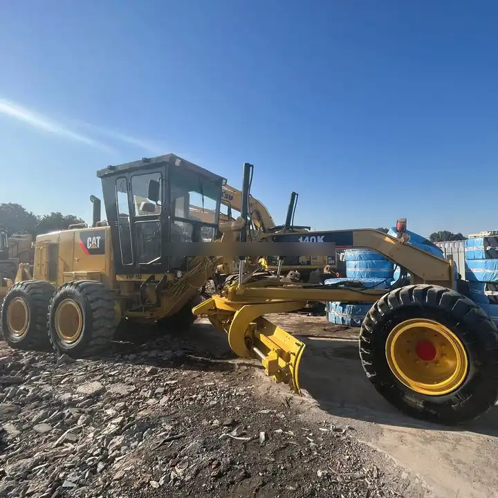 Original Well-Maintained CAT 140K Used Motor Grader for Sale,Second hand CAT 140G 140K wheel grader - Makinë niveluese: foto 1 Original Well-Maintained CAT 140K Used Motor Grader for Sale,Second hand CAT 140G 140K wheel grader - Makinë niveluese: foto 1