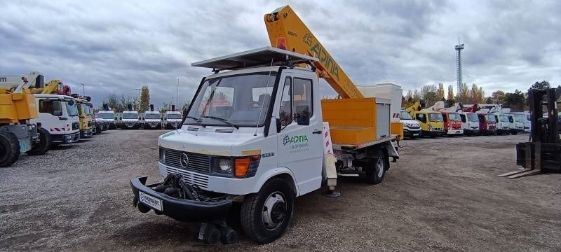 Mercedes-Benz 410D Weberlift WL 1.950 EG - 19,5m, 200 kg - Platformë ajrore e montuar në kamion: foto 2 Mercedes-Benz 410D Weberlift WL 1.950 EG - 19,5m, 200 kg - Platformë ajrore e montuar në kamion: foto 2