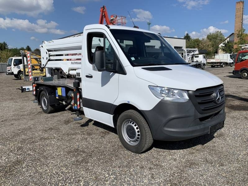 Mercedes-Benz Sprinter Ruthmann-Ecoline RS200 - 20m - 250 kg - Platformë ajrore e montuar në kamion: foto 1 Mercedes-Benz Sprinter Ruthmann-Ecoline RS200 - 20m - 250 kg - Platformë ajrore e montuar në kamion: foto 1