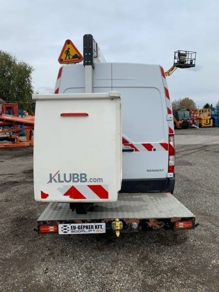 Platformë ajrore e montuar në kamion Renault Master Klubb K32 - 12,5 m, 120 kg: foto 8