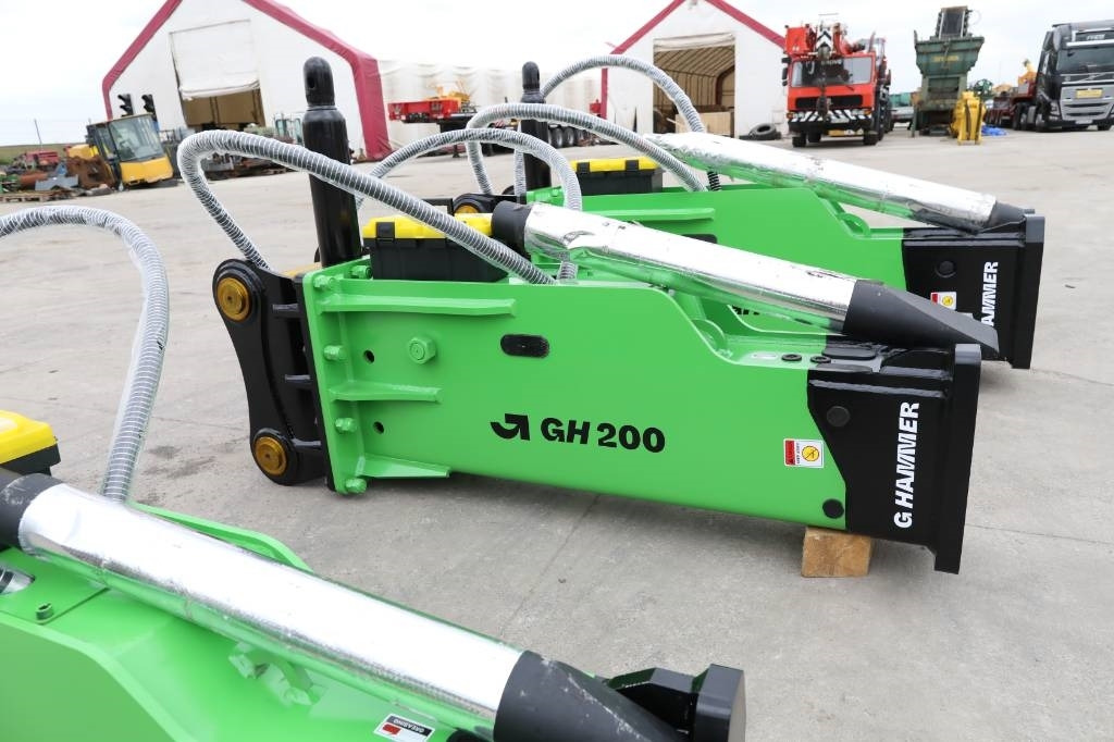 G HAMMER GH 200, POWER, NOT NOISE ! NEW 2025 MODEL - Çekiç hidraulik për Makineri ndërtimi: foto 1 G HAMMER GH 200, POWER, NOT NOISE ! NEW 2025 MODEL - Çekiç hidraulik për Makineri ndërtimi: foto 1