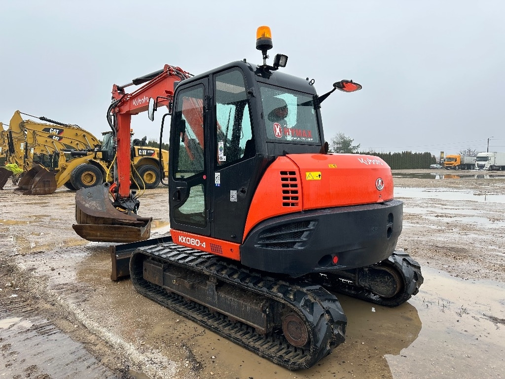 Kubota KX 080-4 ENGCON - Miniekskavator: foto 3 Kubota KX 080-4 ENGCON - Miniekskavator: foto 3