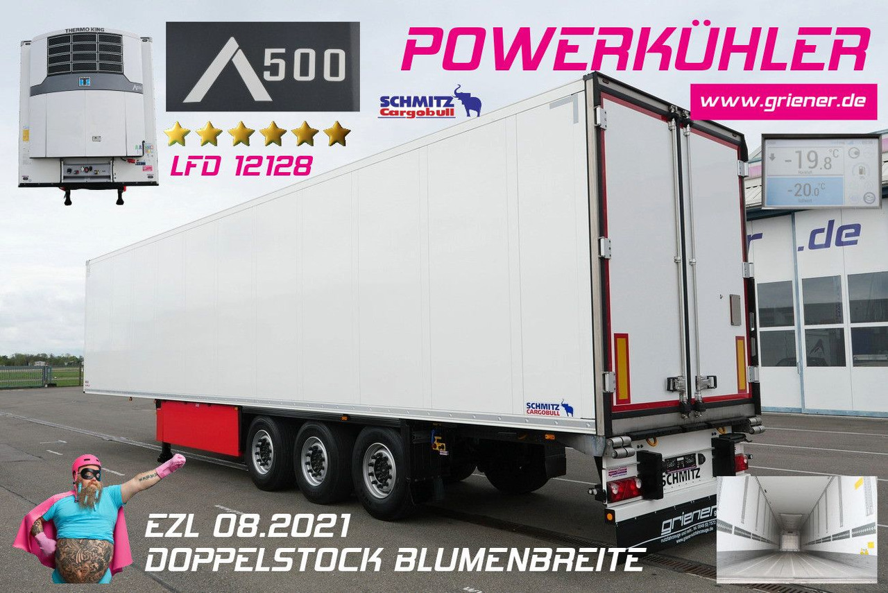 Schmitz Cargobull SKO 24/DOPPELSTOCK BLUMEN TK A500 DRP 5 x vorh. - Gjysmë rimorkio me vagonetë të mbyllur: foto 1 Schmitz Cargobull SKO 24/DOPPELSTOCK BLUMEN TK A500 DRP 5 x vorh. - Gjysmë rimorkio me vagonetë të mbyllur: foto 1
