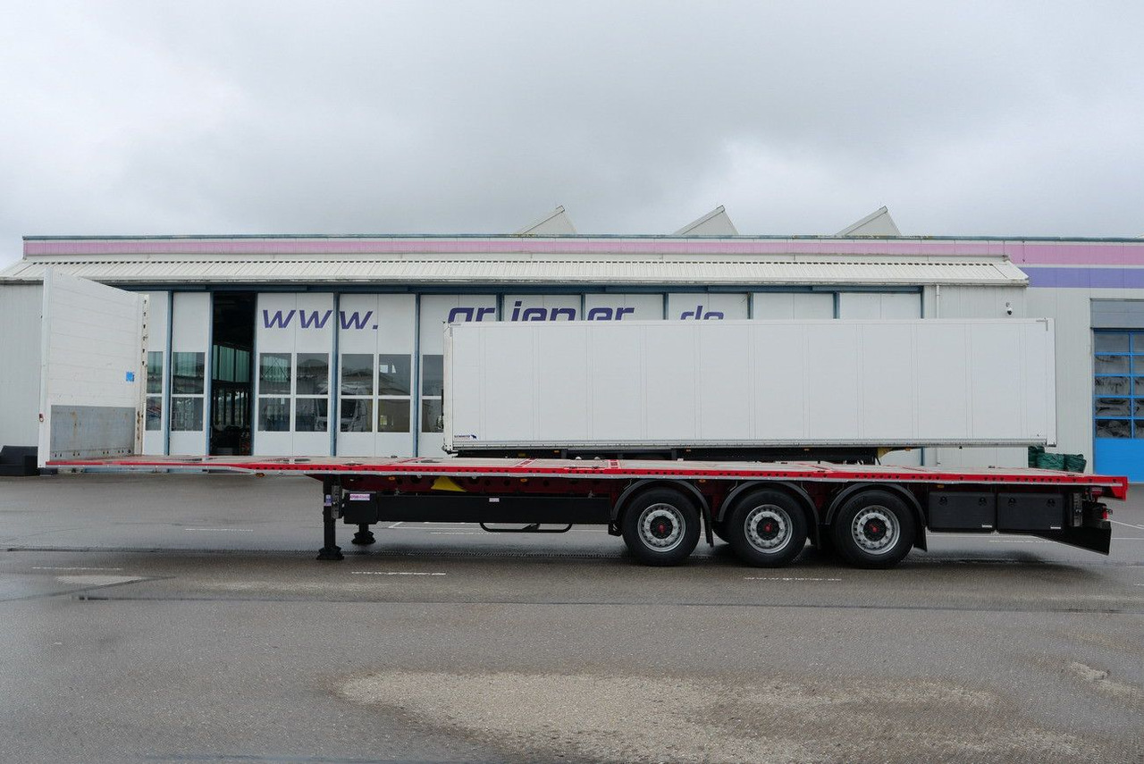 Schwarzmüller RH 80 / CONTAINER 1 x 40/2x20/1x 30 RUNGENTASCH - Gjysmë rimorkio e hapur/ Platformë: foto 3 Schwarzmüller RH 80 / CONTAINER 1 x 40/2x20/1x 30 RUNGENTASCH - Gjysmë rimorkio e hapur/ Platformë: foto 3
