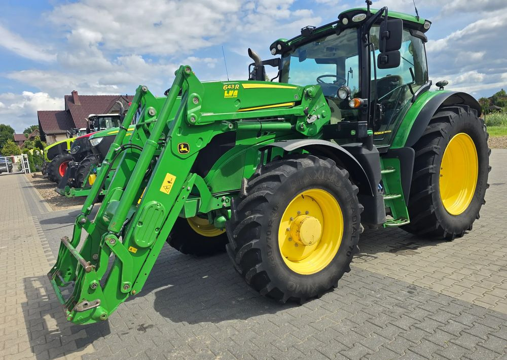 John Deere 6145 R z turem - Traktor: foto 2 John Deere 6145 R z turem - Traktor: foto 2