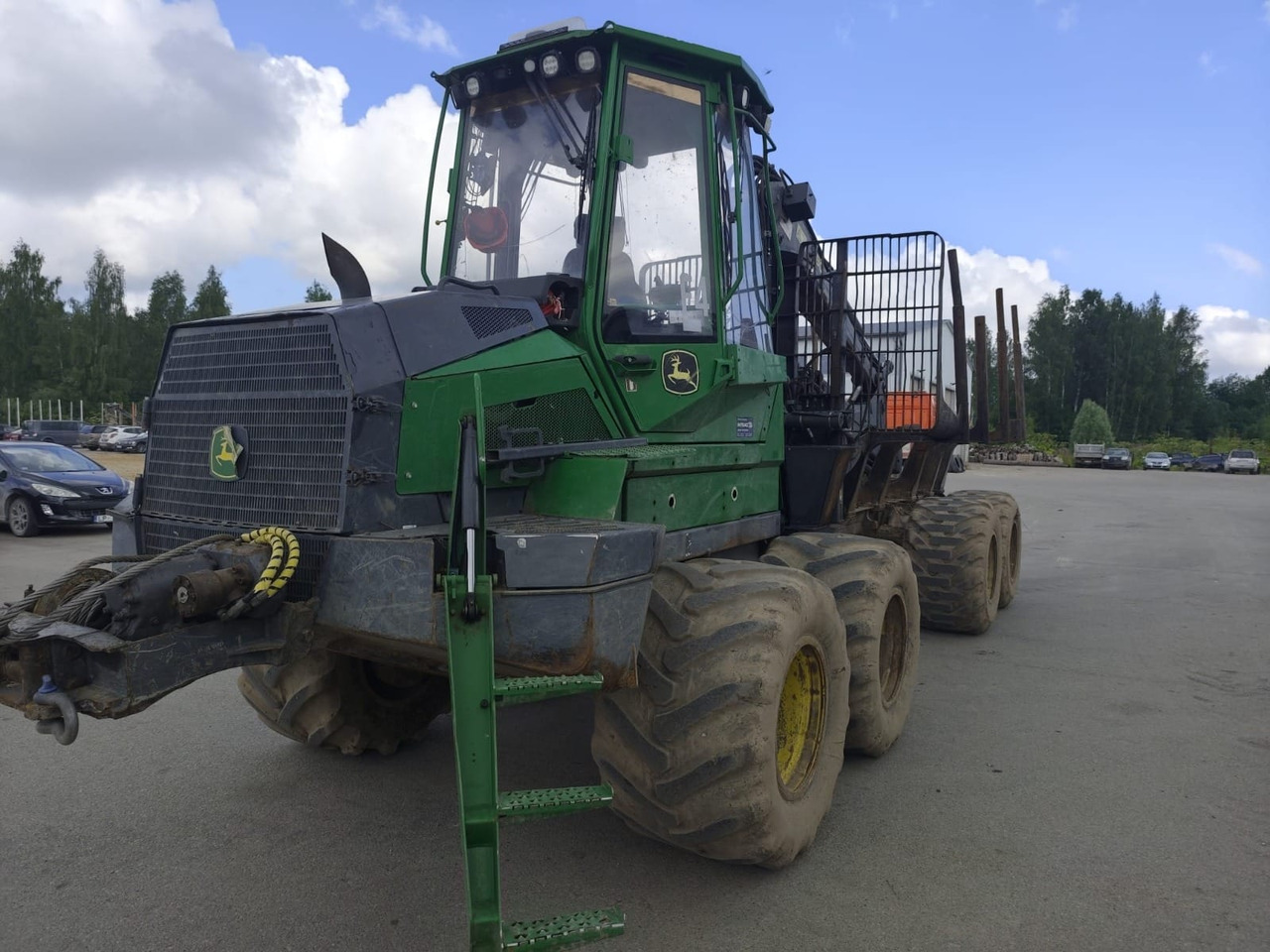 JOHN DEERE 910G - Transportues pyjor: foto 1 JOHN DEERE 910G - Transportues pyjor: foto 1