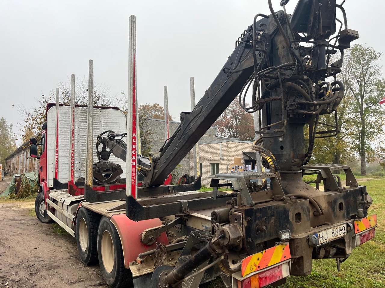 SCANIA R480 - Kamion për transport druri, Kamion me vinç: foto 2 SCANIA R480 - Kamion për transport druri, Kamion me vinç: foto 2