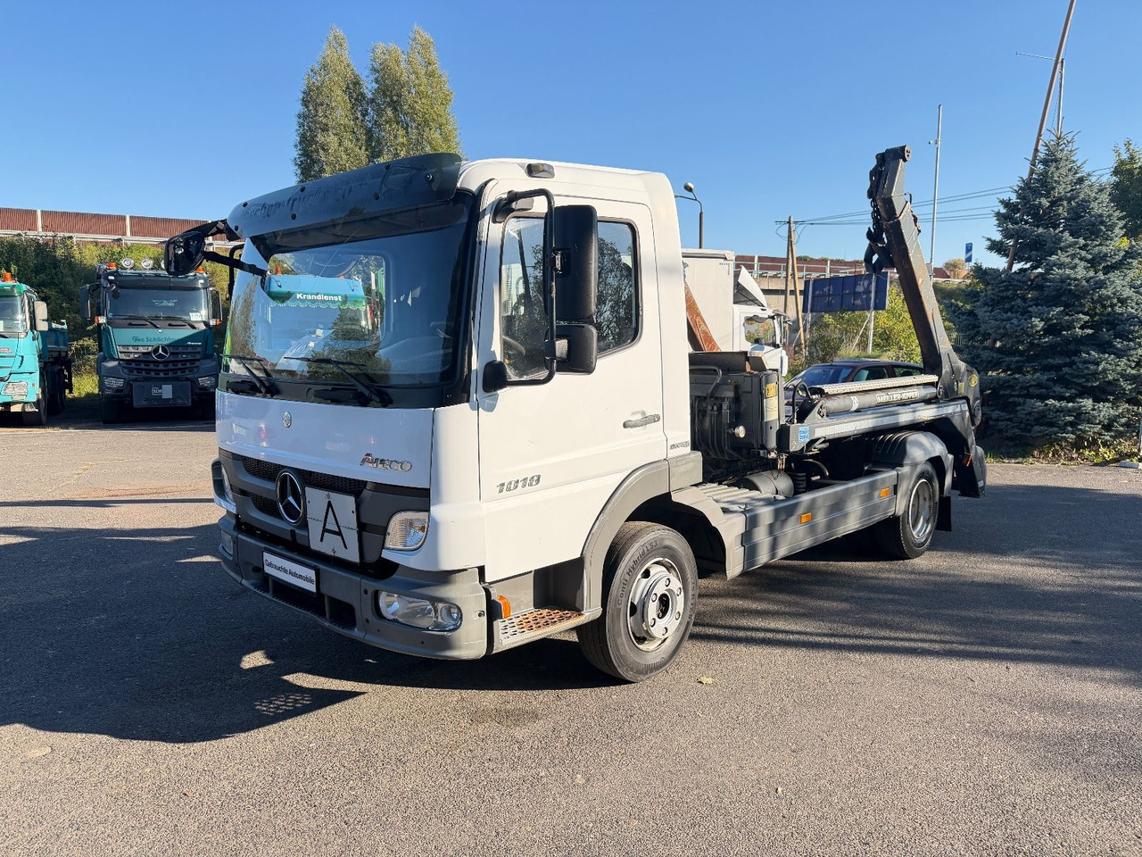 Mercedes-Benz Atego 1018 Absetzkipper - Kamion vetëshkarkues: foto 3 Mercedes-Benz Atego 1018 Absetzkipper - Kamion vetëshkarkues: foto 3