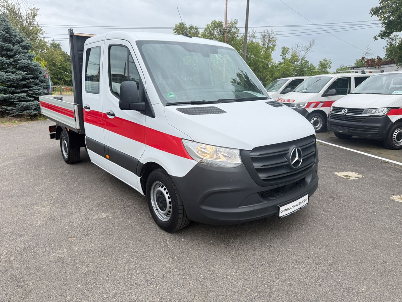 Mercedes-Benz Sprinter 217 Pritsche DoKa - Kamioncine me karroceri, Kamioncine dopio kabinë: foto 2 Mercedes-Benz Sprinter 217 Pritsche DoKa - Kamioncine me karroceri, Kamioncine dopio kabinë: foto 2