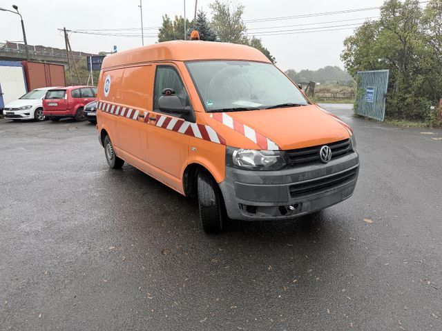 Volkswagen T5 Transporter Mittelhochdac - Furgon i vogël: foto 1 Volkswagen T5 Transporter Mittelhochdac - Furgon i vogël: foto 1