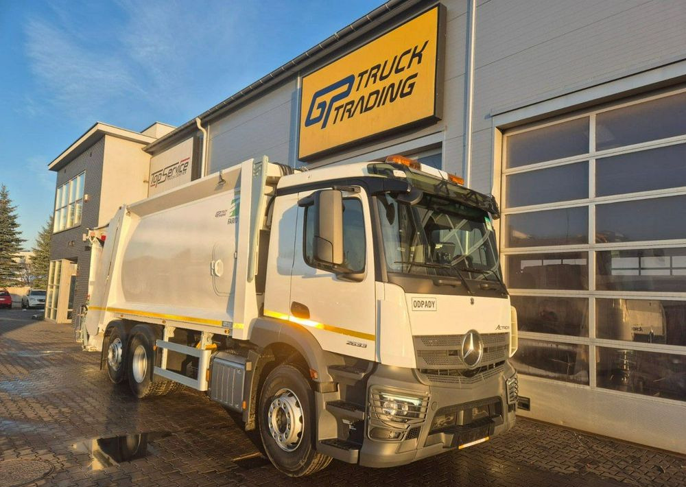 Mercedes-Benz Actros 2633, śmieciarka Farid - Kamion mbeturinash: foto 2 Mercedes-Benz Actros 2633, śmieciarka Farid - Kamion mbeturinash: foto 2