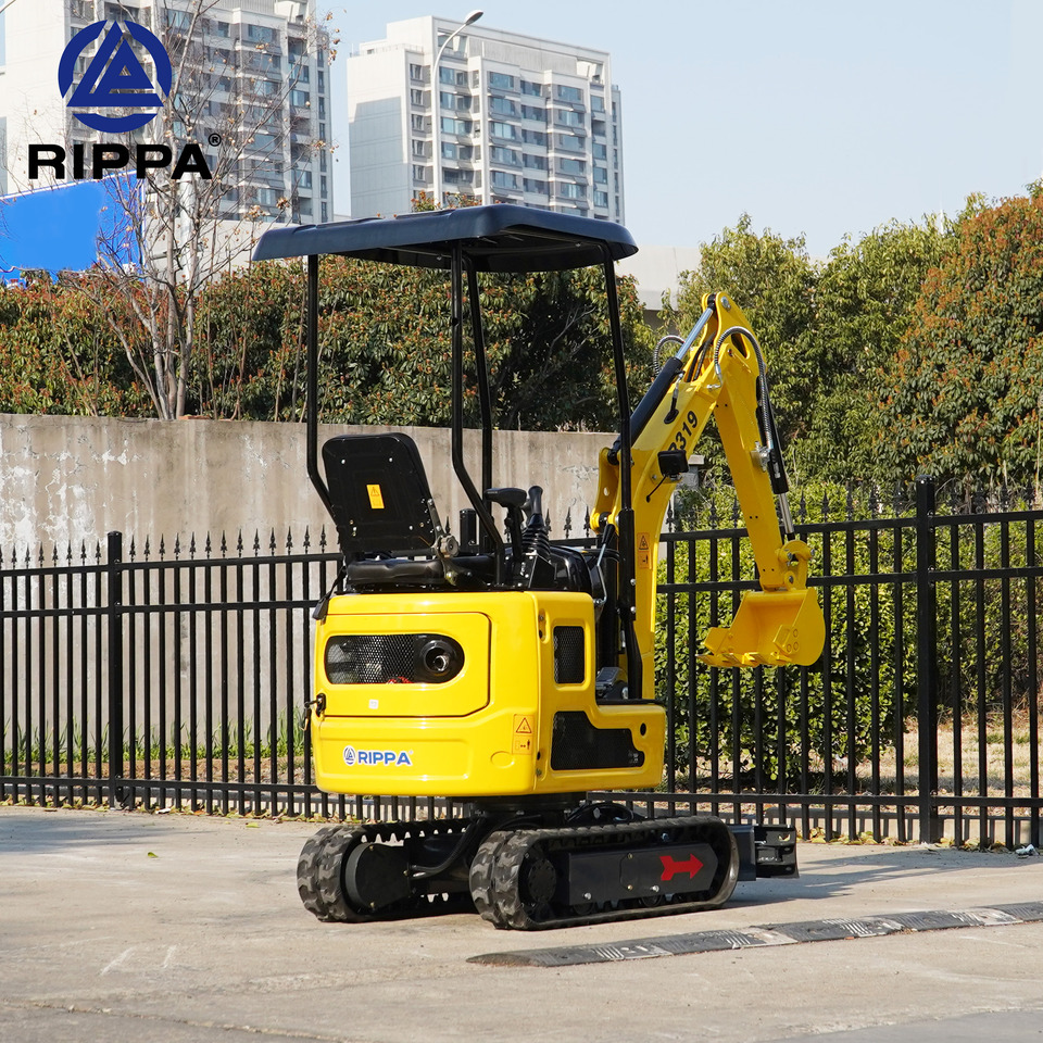 Rippa R319 Pilot Control|Kubota Engine|Euro 5|CE|Telescopic chassis|Lateral swing mini excavator - Miniekskavator: foto 5 Rippa R319 Pilot Control|Kubota Engine|Euro 5|CE|Telescopic chassis|Lateral swing mini excavator - Miniekskavator: foto 5