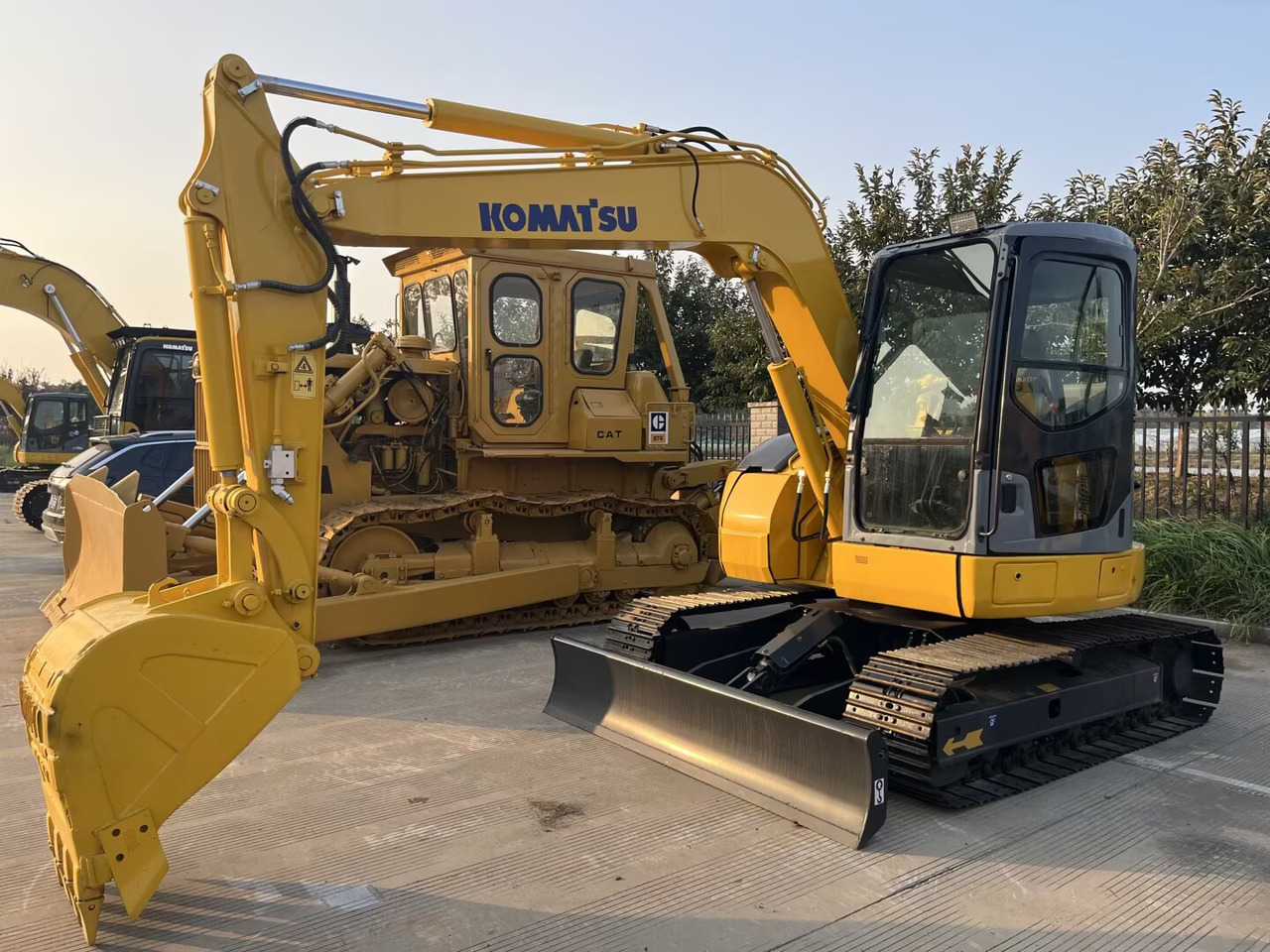 Komatsu pc78 - Ekskavator: foto 1 Komatsu pc78 - Ekskavator: foto 1