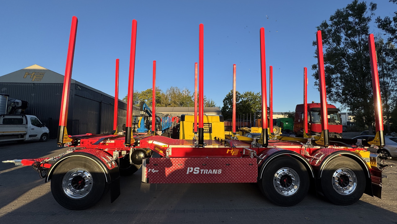 HYDROFAST Przyczepa 3 osiowa / 3 axles timber transport trailer / Remorque à 3 essieux pour le transport de bois / 3-Achs-Rungenanhänger / 3-tengelyes-rönkszállító-pótkocsi / Remorcă pentru transportul lemnului - Rimorkio për transport druri: foto 1 HYDROFAST Przyczepa 3 osiowa / 3 axles timber transport trailer / Remorque à 3 essieux pour le transport de bois / 3-Achs-Rungenanhänger / 3-tengelyes-rönkszállító-pótkocsi / Remorcă pentru transportul lemnului - Rimorkio për transport druri: foto 1