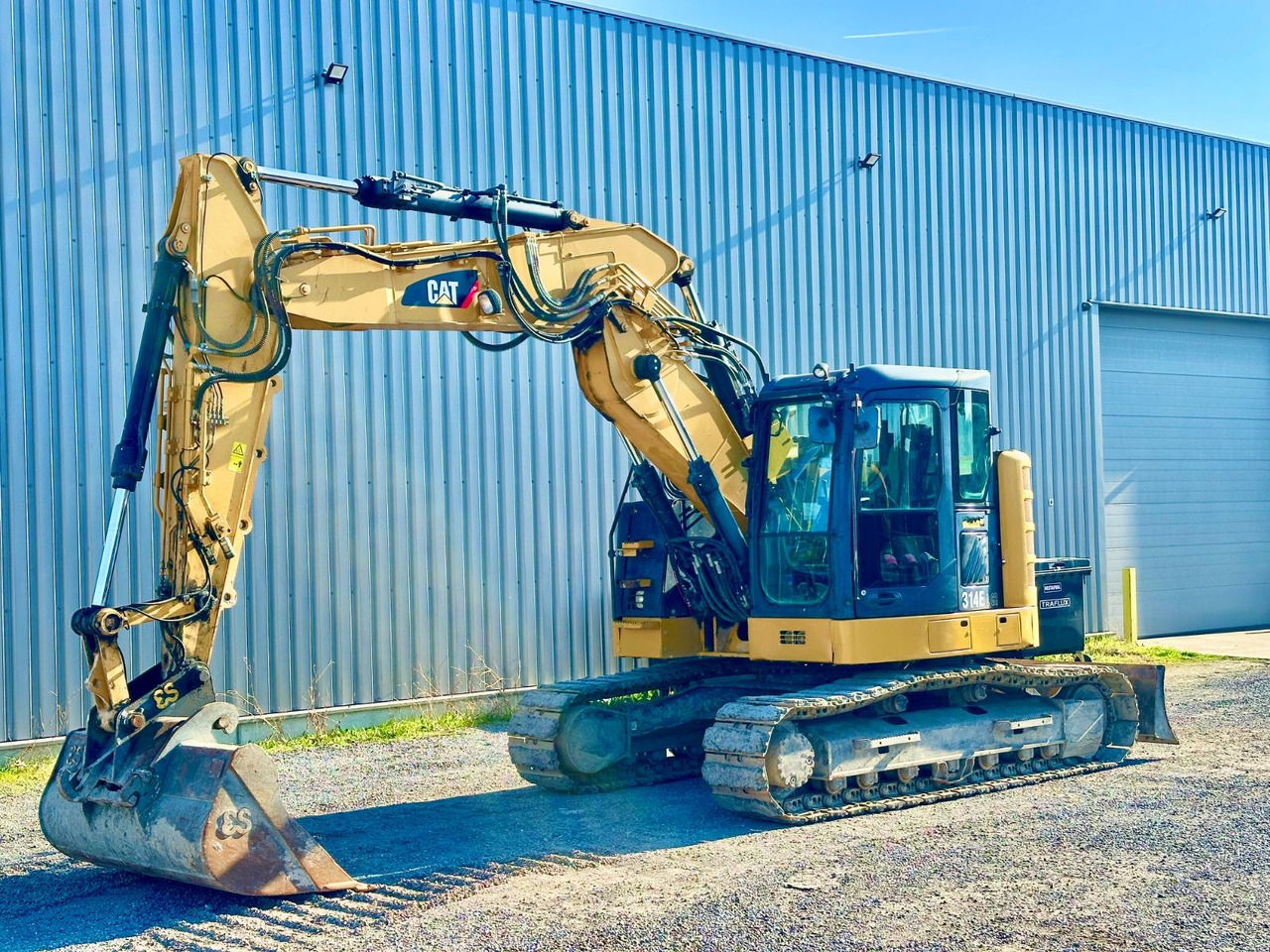 CAT 314EL CR - Ekskavator me zinxhirë: foto 1 CAT 314EL CR - Ekskavator me zinxhirë: foto 1
