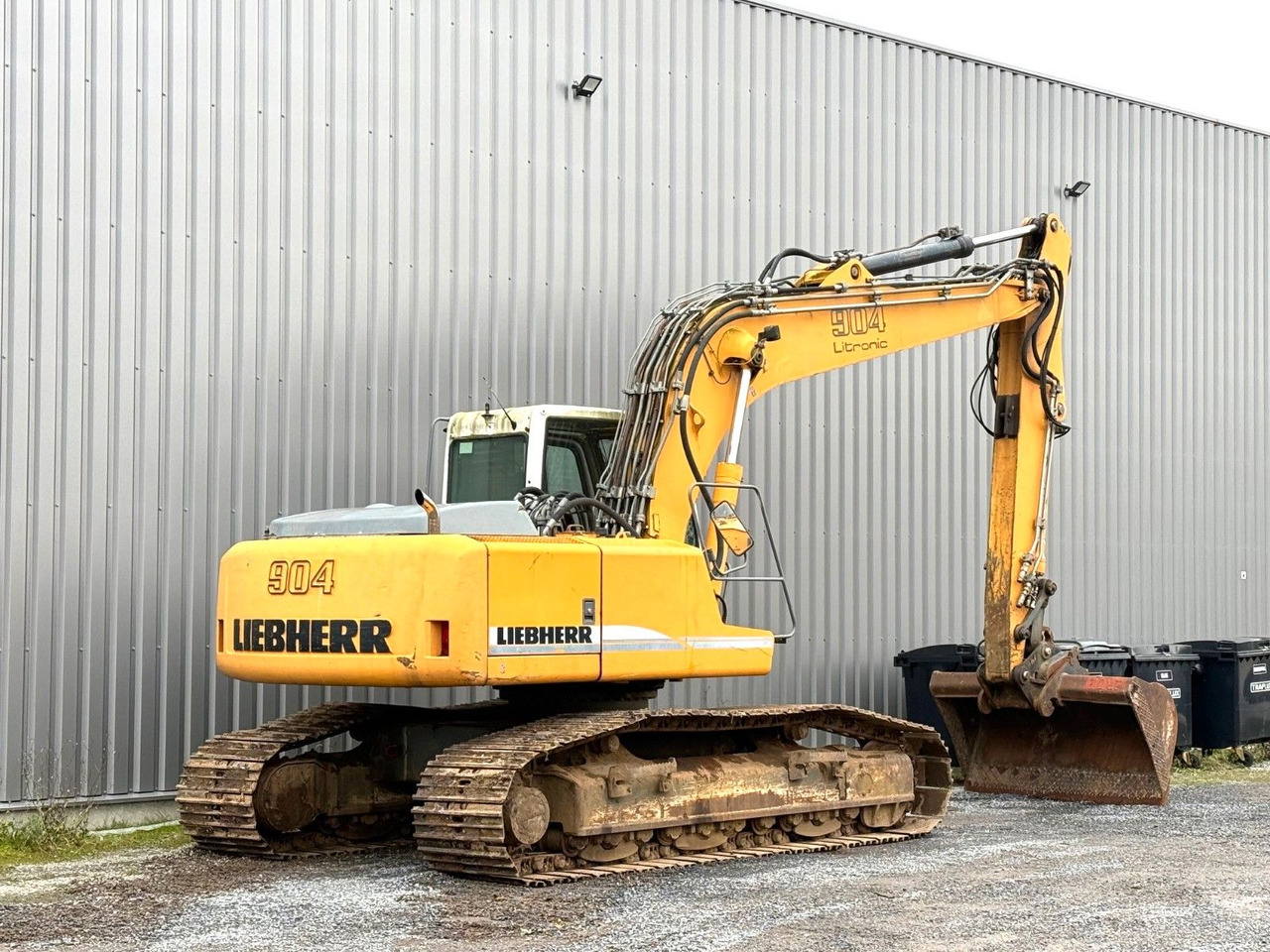 Liebherr R904C HDSL - Ekskavator me zinxhirë: foto 2 Liebherr R904C HDSL - Ekskavator me zinxhirë: foto 2