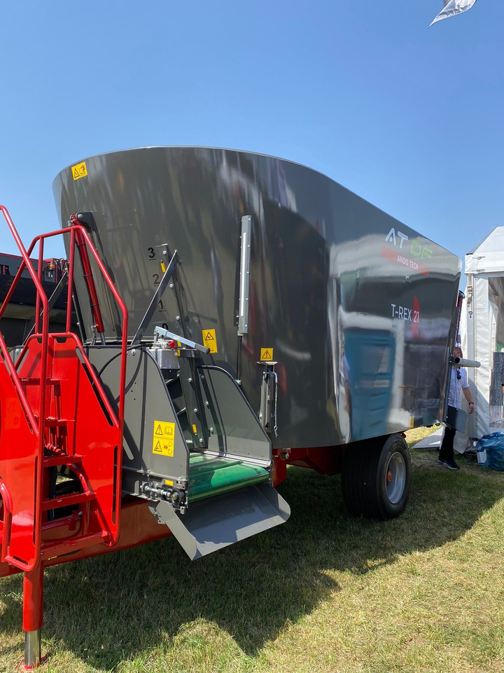 Ando Tech Futtermischwagen / Feed mixer / Melangeuse / Carro di alimentazione / Remolque alimentador / Кормораздатчик / Wóz paszowy T-REX 24 m3 - Vagon për përzierjen e foragjereve: foto 2 Ando Tech Futtermischwagen / Feed mixer / Melangeuse / Carro di alimentazione / Remolque alimentador / Кормораздатчик / Wóz paszowy T-REX 24 m3 - Vagon për përzierjen e foragjereve: foto 2
