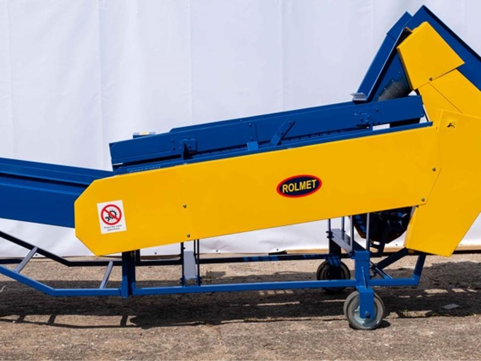 Rolmet Kartoffelsortierer / Potato sorting machine / Trieuse de pomme de terre / Selezionatrice per patate / Clasificador de patatas / Сортировщик картофеля / Sortownik do ziemniaków M614/1 - Makinë për patate: foto 3 Rolmet Kartoffelsortierer / Potato sorting machine / Trieuse de pomme de terre / Selezionatrice per patate / Clasificador de patatas / Сортировщик картофеля / Sortownik do ziemniaków M614/1 - Makinë për patate: foto 3