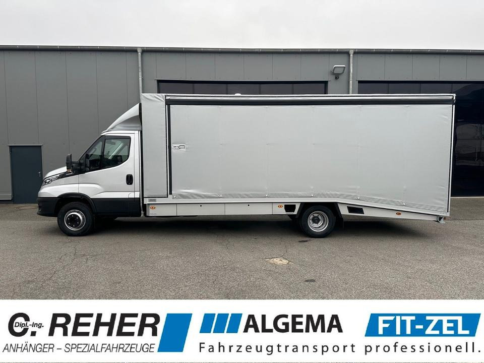 Algema IVECO FESTPLATEAU + Planenaufbau 3,6 to Nutzlast - Autotransportues, Kamioncine: foto 1 Algema IVECO FESTPLATEAU + Planenaufbau 3,6 to Nutzlast - Autotransportues, Kamioncine: foto 1