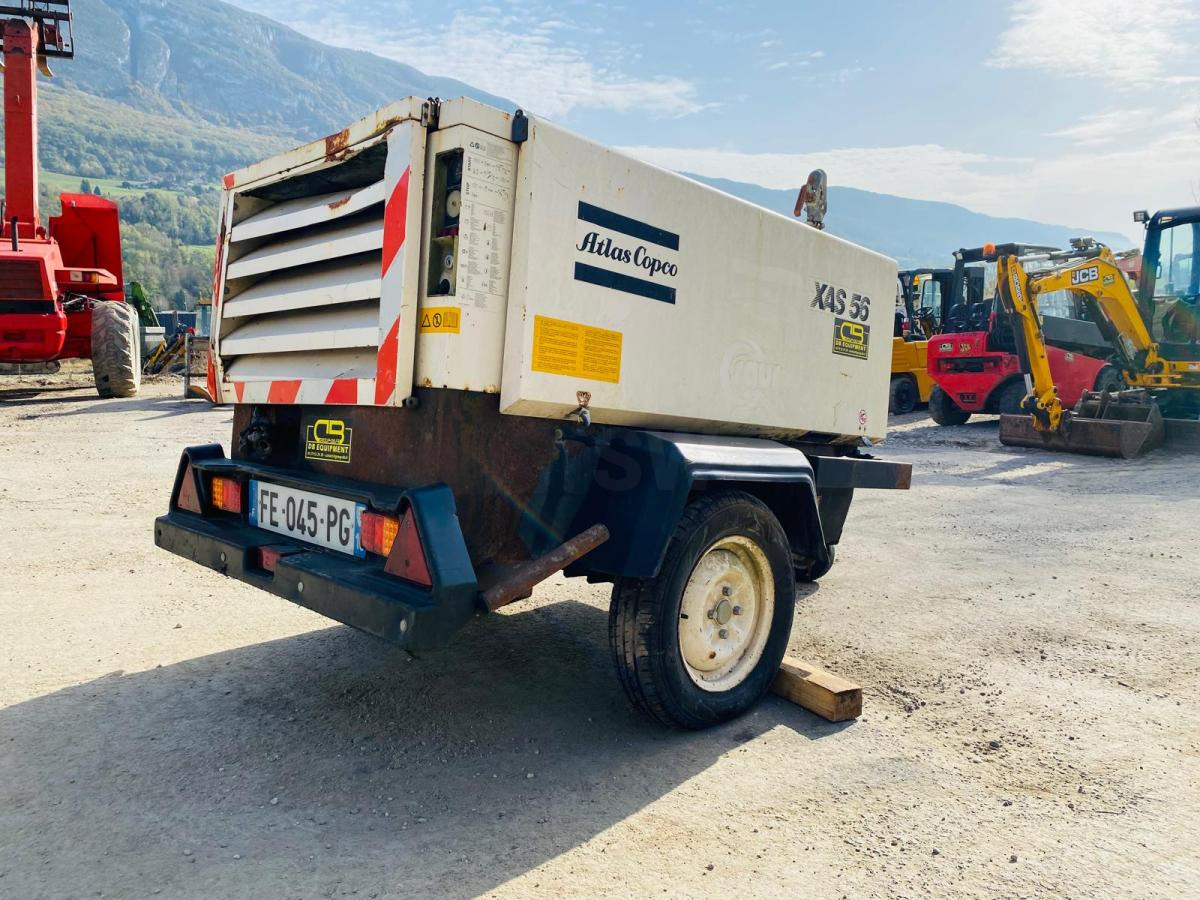 ATLAS COPCO XAS 56 Compresseur d'air sur roues - Kompresor ajri: foto 5 ATLAS COPCO XAS 56 Compresseur d'air sur roues - Kompresor ajri: foto 5