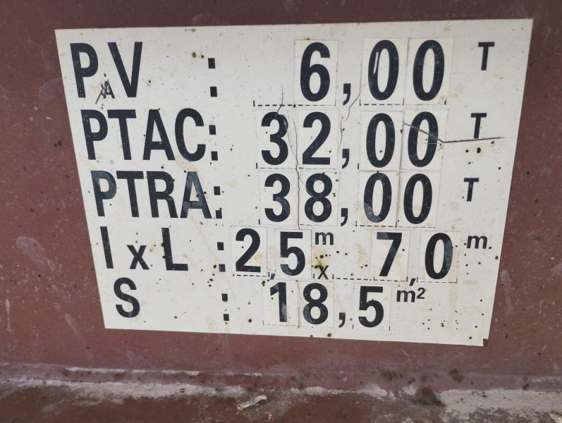 Gjysmë rimorkio vetëshkarkuese FRUEHAUF Semi benne ED 32: foto 9 Gjysmë rimorkio vetëshkarkuese FRUEHAUF Semi benne ED 32: foto 9