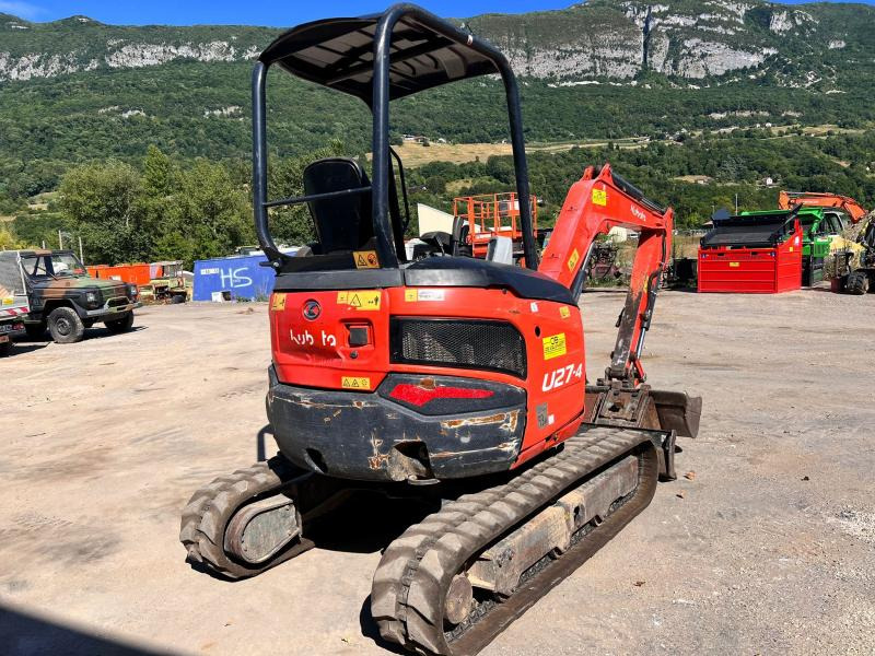 Kubota Series U U27-4 MINIPELLE 2,7T CANOPY - Miniekskavator: foto 5 Kubota Series U U27-4 MINIPELLE 2,7T CANOPY - Miniekskavator: foto 5