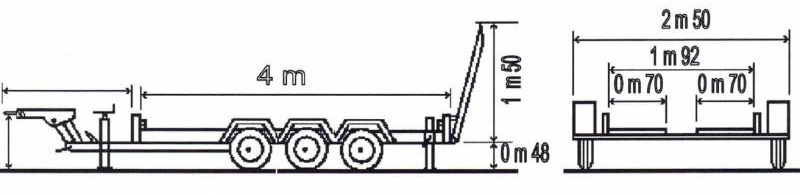 Rimorkio për makineri ndërtimi i ri Moiroud TR3500 3 ESSIEUX 3T5 NEUVE MOIROUD NOIRE LARGE: foto 10 Rimorkio për makineri ndërtimi i ri Moiroud TR3500 3 ESSIEUX 3T5 NEUVE MOIROUD NOIRE LARGE: foto 10