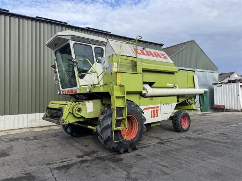 Claas Dominator 106 - Kokë e makinës korrëse: foto 1 Claas Dominator 106 - Kokë e makinës korrëse: foto 1
