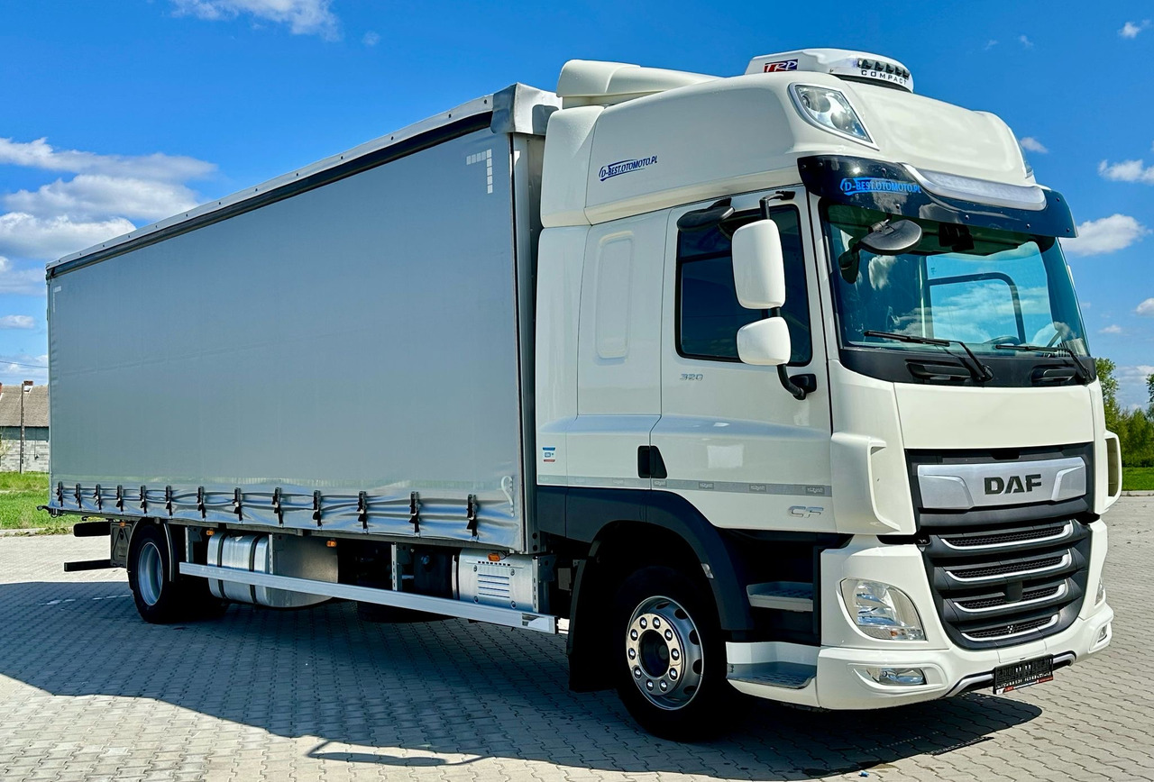 DAF CF 320 / FIRANKA / 21 EUROPALET / SYPIALKA / AUTOMAT / KLIMA POSTOJOWA / 2021 ROK TO - Kamion me tendë: foto 1 DAF CF 320 / FIRANKA / 21 EUROPALET / SYPIALKA / AUTOMAT / KLIMA POSTOJOWA / 2021 ROK TO - Kamion me tendë: foto 1