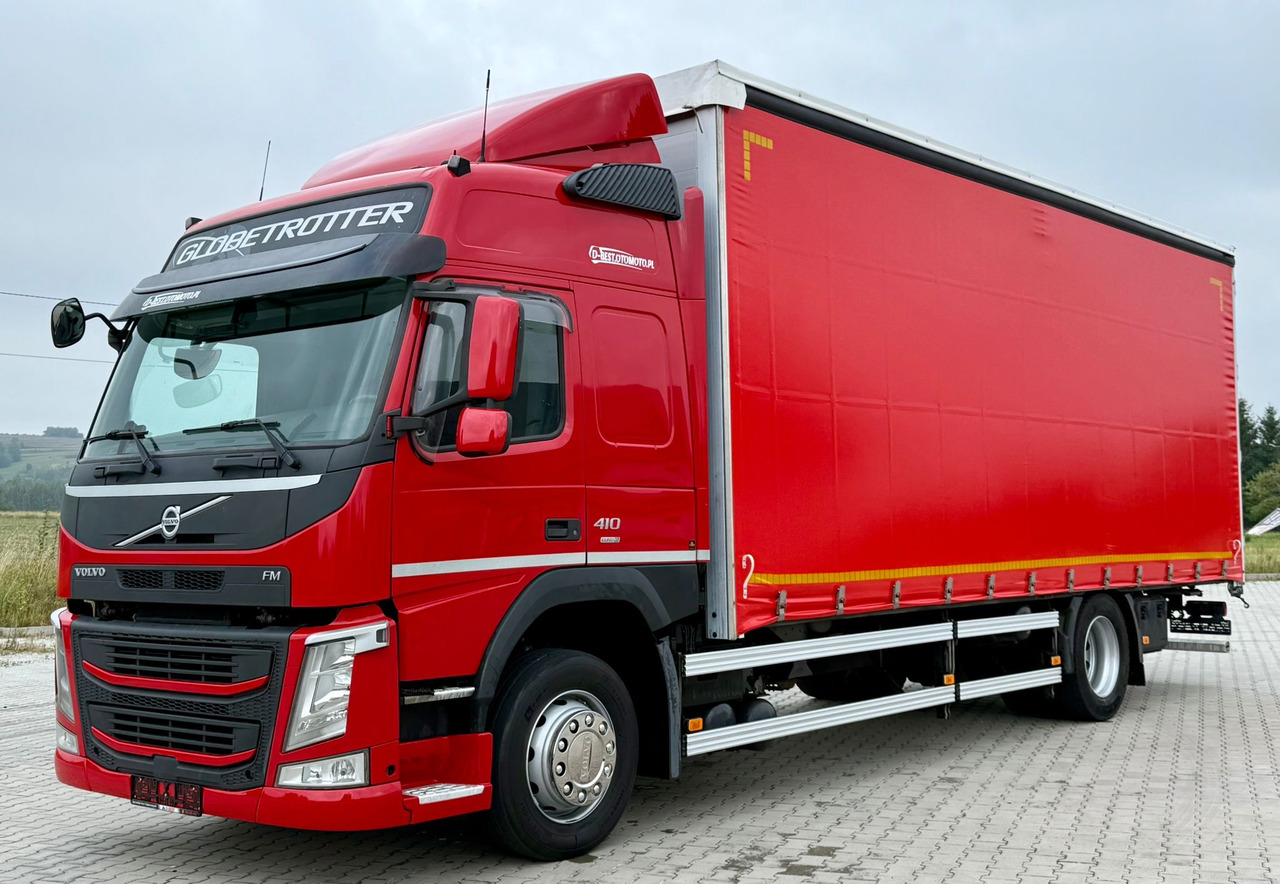 VOLVO FM 410 / FIRANKA / 18 EUROPALET / AUTOMAT / SYPIALKA / SPROWADZONE / 2017 ROK - Kamion me tendë: foto 2 VOLVO FM 410 / FIRANKA / 18 EUROPALET / AUTOMAT / SYPIALKA / SPROWADZONE / 2017 ROK - Kamion me tendë: foto 2