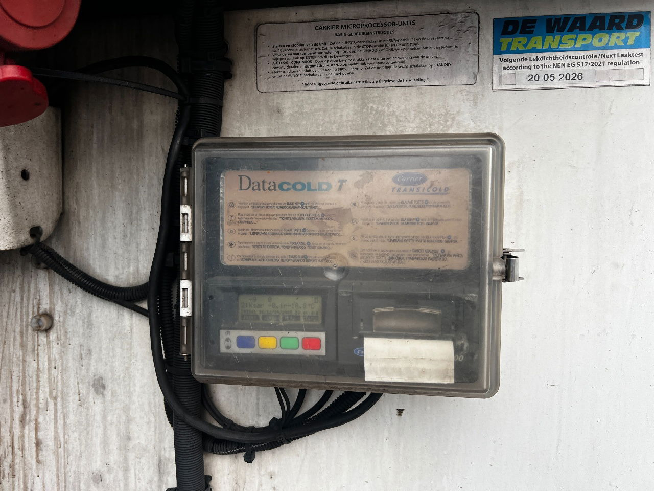 Schmitz Cargobull Carrier vector 1550, SAF, Dubble stock - Gjysmë rimorkio frigorifer: foto 5 Schmitz Cargobull Carrier vector 1550, SAF, Dubble stock - Gjysmë rimorkio frigorifer: foto 5