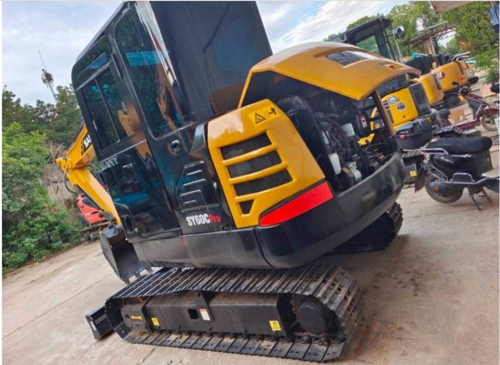 Sany SY 60 C - Ekskavator me zinxhirë: foto 3 Sany SY 60 C - Ekskavator me zinxhirë: foto 3