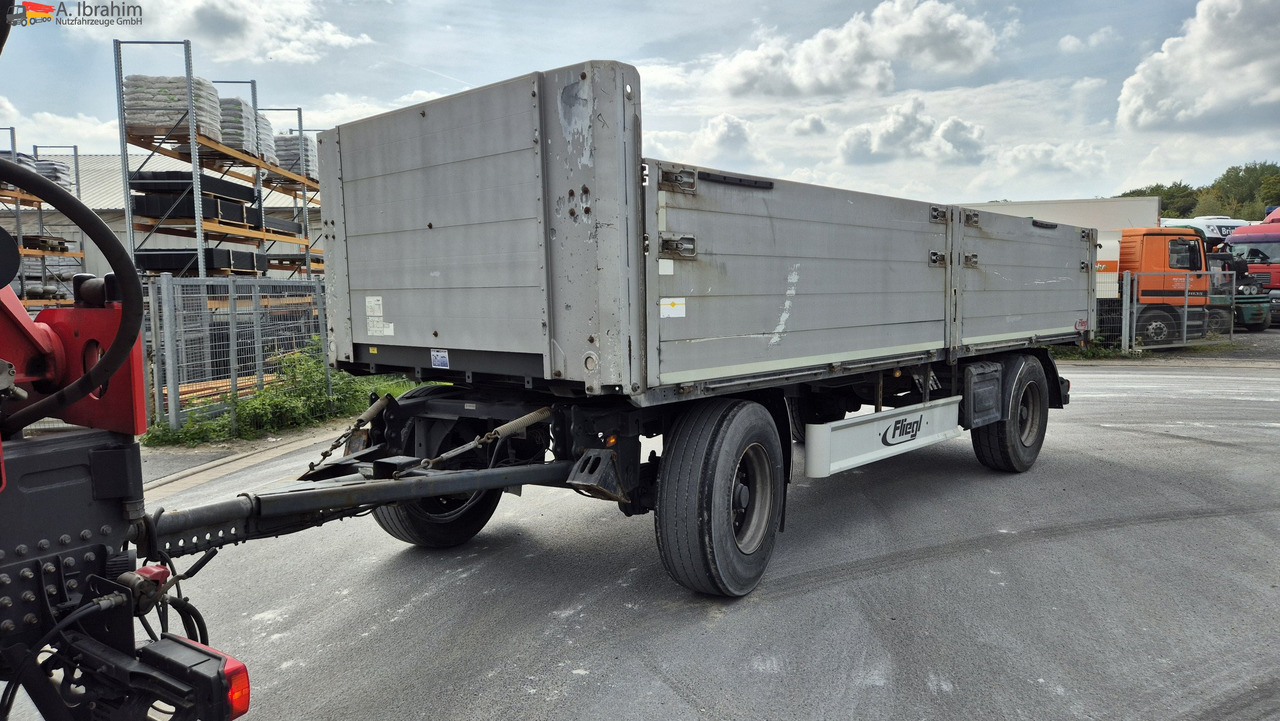 Fliegl Baustoffpritsche - Rimorkio e hapur/ Platformë: foto 1 Fliegl Baustoffpritsche - Rimorkio e hapur/ Platformë: foto 1